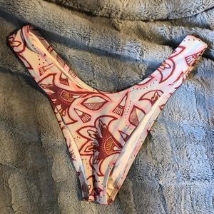 Aerie Womens Pink Swim Suit Bikini Bottom XXL